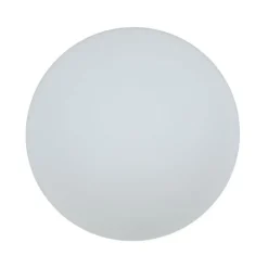 Plafoniere Bagno-Eglo bari m plafoniera da bagno tonda in vetro bianco ip44