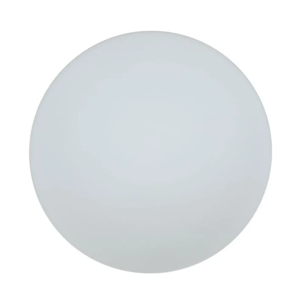 Plafoniere Bagno-Eglo bari m plafoniera da bagno tonda in vetro bianco ip44