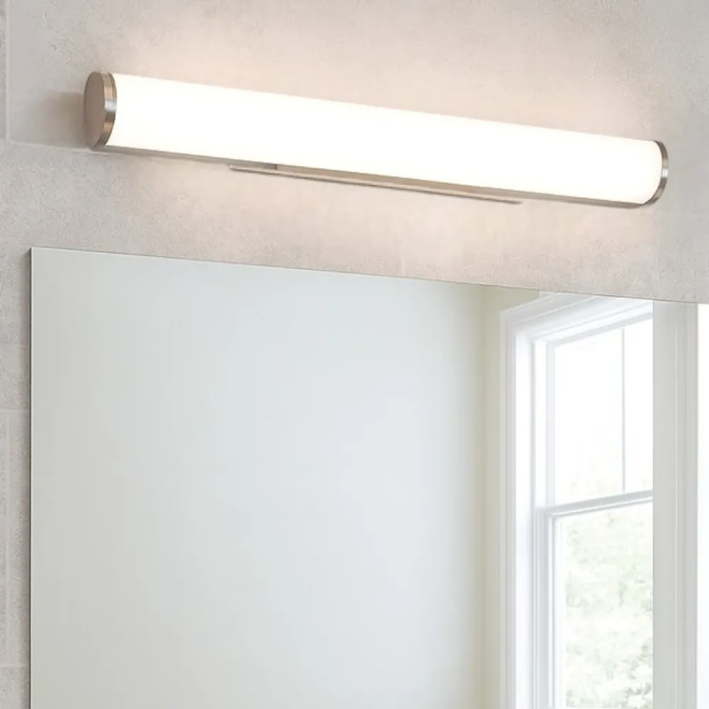 Applique Da Bagno-Eglo calnova applique da bagno in vetro per specchio led 4000k ip44