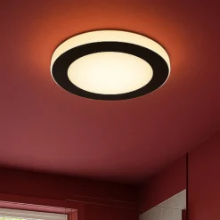 Plafoniere Bagno-Eglo capri plafoniera da bagno moderna led 3000k ip44
