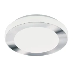 Plafoniere Bagno-Eglo capri plafoniera da bagno circolare led 3000k ip44