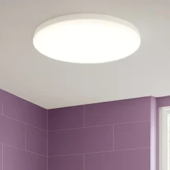 Plafoniere Bagno-Eglo frania plafoniera da bagno circolare minimal led 3000k ip44