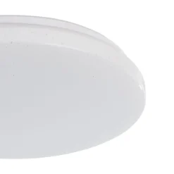 Plafoniere Bagno-Eglo frania s plafoniera da bagno moderna tonda led 3000k ip44