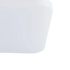 Plafoniere Bagno-Eglo frania s plafoniera quadrata da bagno led 4000k ip44