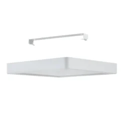 Plafoniere Bagno-Eglo fueva plafoniera da bagno bianca quadrata led 16w da 2700k a 65000k dimmerabile