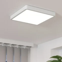 Plafoniere Bagno-Eglo fueva 5 plafoniera quadrata da bagno bianca led 3000k ip44