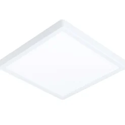 Plafoniere Bagno-Eglo fueva 5 plafoniera quadrata da bagno bianca led 3000k ip44