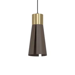 Lampade A Sospensione-Eglo lampada a sospensione per isola marrone oro fp