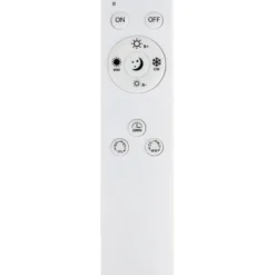Plafoniere Moderne-Eglo monirote plafoniera nera led 3000k a 6500k dimmerabile