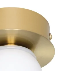 Plafoniere Bagno-Eglo mosiano plafoniera da bagno con sfera in vetro led 3000k ip44