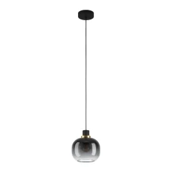Lampade A Sospensione-Eglo oilella lampada in vetro da comodino per camera da letto