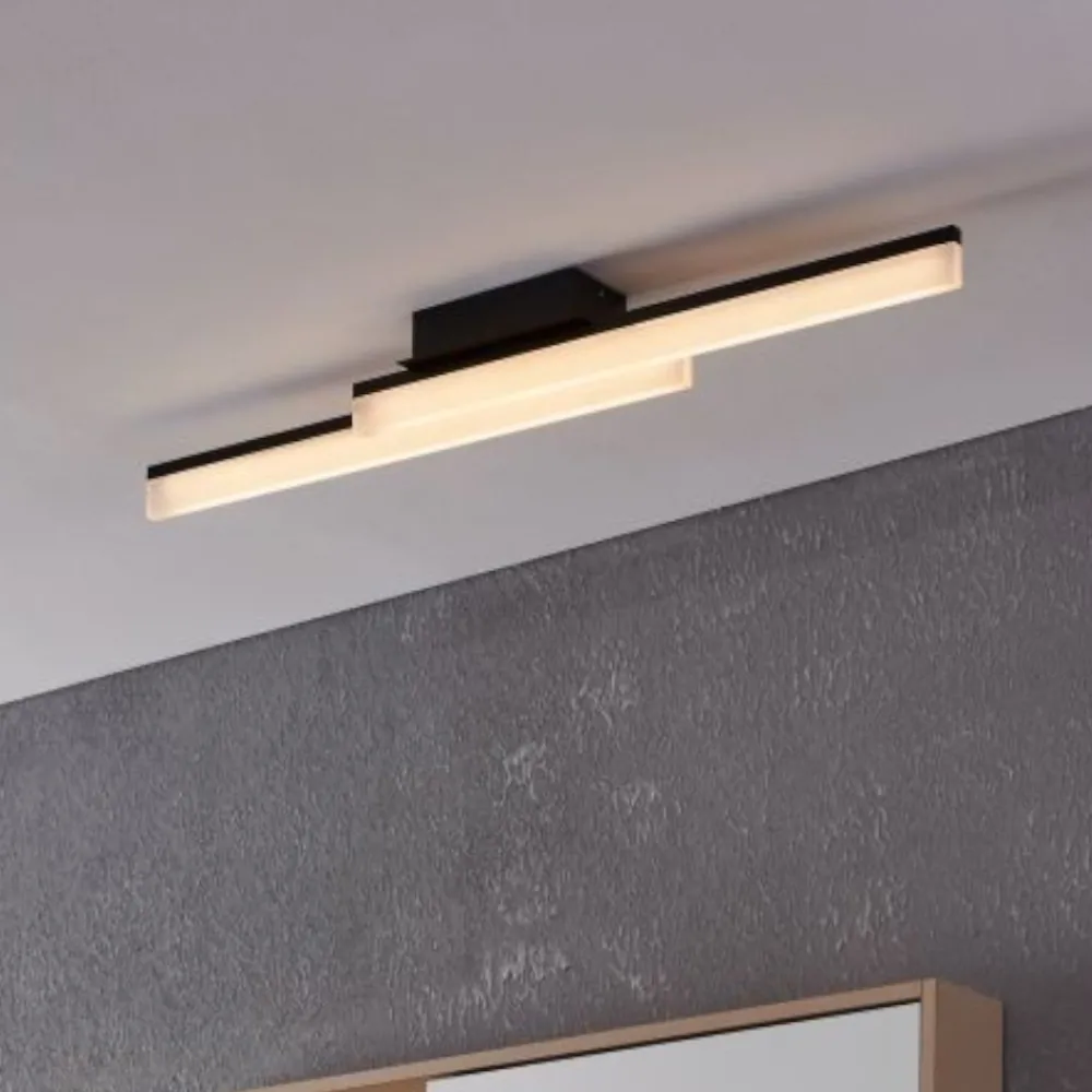 Plafoniere Bagno-Eglo palmital plafoniera da bagno design moderno led 3000k ip44