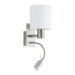 Applique Camera Da Letto-Eglo pasteri applique per camera da letto moderna per comodino