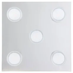 Plafoniere Bagno-Eglo plafoniera da bagno romendo 5 luci led 3000k ip44