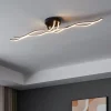 Plafoniere Moderne-Eglo roncade plafoniera da soffitto con illuminazione led 3000k