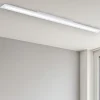 Plafoniere Moderne-Eglo salobrena plafoniera da cucina led 4000k rettangolare bianco