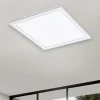 Plafoniere Moderne-Eglo salobrena plafoniera led dimmerabile 2700k-65000k quadrata controllo remoto app