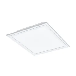 Plafoniere Moderne-Eglo salobrena plafoniera led dimmerabile 2700k-65000k quadrata controllo remoto app