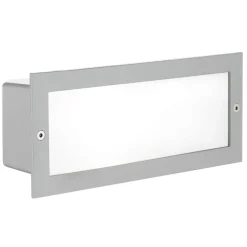 Segnapasso Led-Eglo segnapasso da incasso per esterno grigio fp
