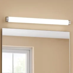Applique Da Bagno-Eglo tragacete 1 applique da bagno led 4000k per specchio moderno ip44