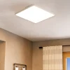Plafoniere Moderne-Eglo turcona plafoniera led 12w quadrata dimmerabile da 3000k a 65000k