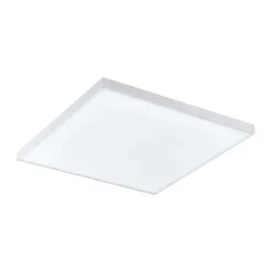 Plafoniere Moderne-Eglo turcona plafoniera led 60x60 33w 4000k quadrata bianca per cucina
