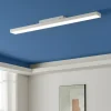 Plafoniere Moderne-Eglo turcona plafoniera led 120x10 34w rgb da 2700k a 6500k controllo con app