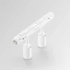 Illuminazione A Binario-Ideal Lux Ego faretti led bianco dimmerabili 5w 3000k per binario monofase48v dali