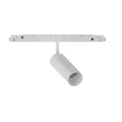Illuminazione A Binario-Ideal Lux Ego track faretto bianco led 12w 3000k per binario monofase