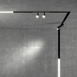 Illuminazione A Binario-Ideal Lux Ego wide modulo faretto 7w 4000k per binario monofase nero