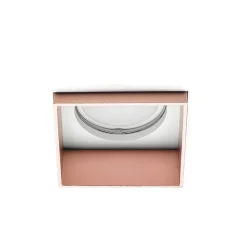 Faretti Da Incasso-Sforzin Illuminazione Elis sforzin faretto di gesso quadrato da incasso cornice rame