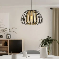 Lampadari Cucina-Eglo Encinitos lampadario per isola cucina design particolare