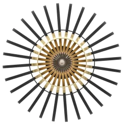 Plafoniere Moderne-Eglo Encinitos plafoniera moderna colore oro e nero design originale