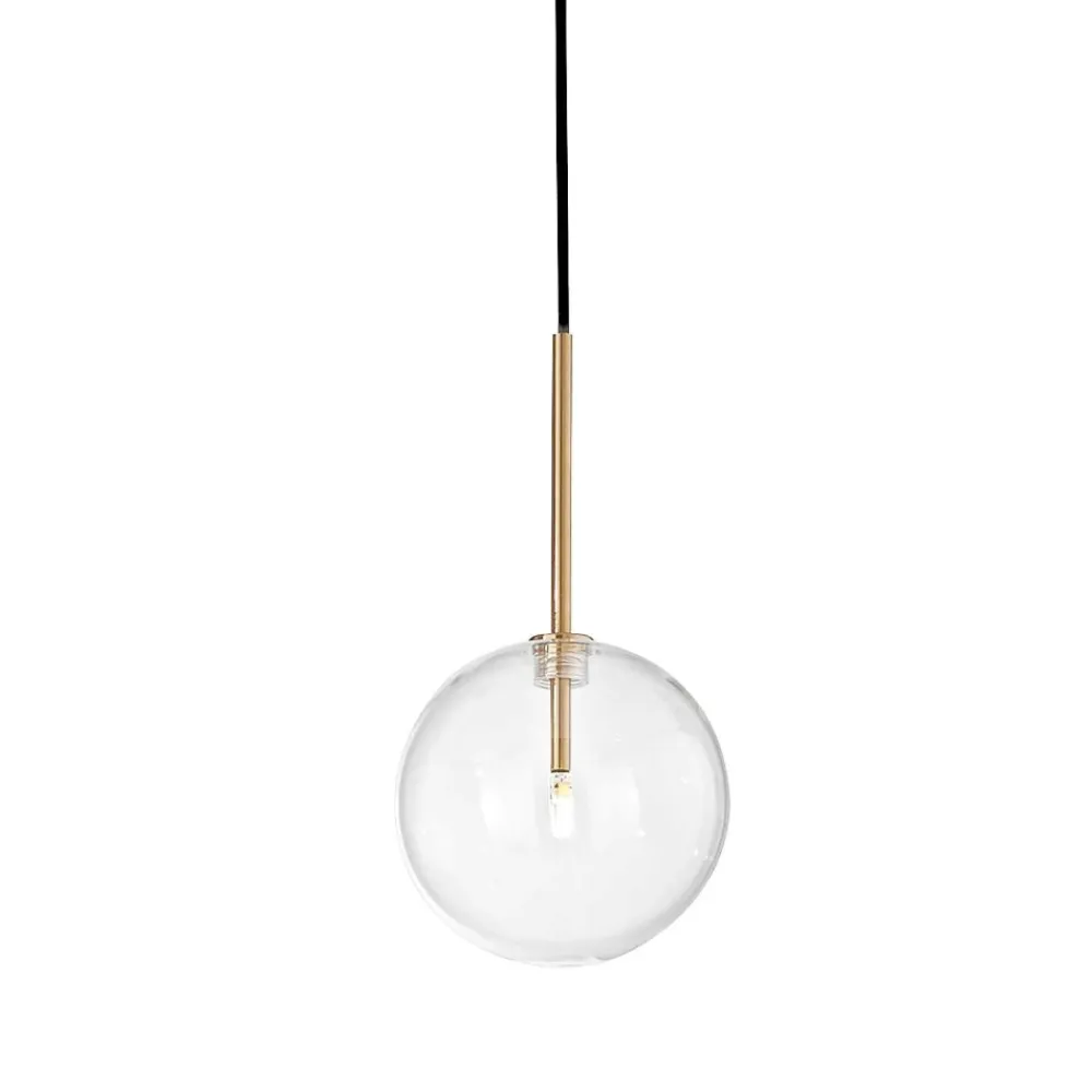 Lampade A Sospensione-Ideal Lux Equinoxe sp1 d20 ottone lampada a sospensione per camera da letto