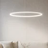 Lampadari Moderni-Gea Luce Erika s-p bianco lampadario cerchio led 38w 3000k