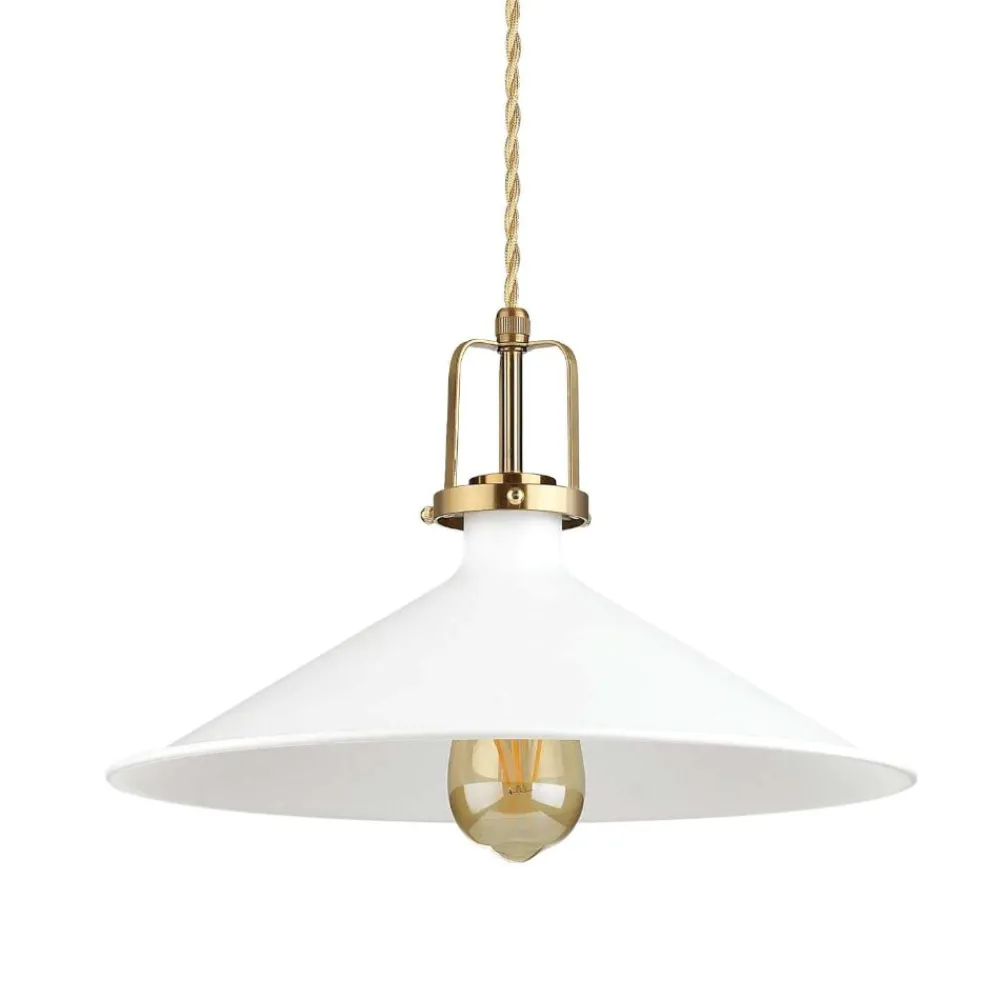 Lampadari Cucina-Ideal Lux Eris-4 sp1 lampadario per cucina bianco