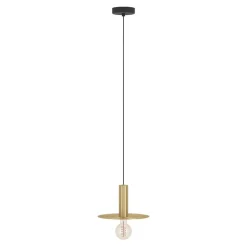 Lampade A Sospensione-Eglo Escandell lampada a sospensione per isola cucina colore oro