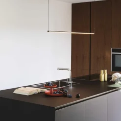 Lampadari Moderni-Ideal Lux Essence sp d126 lampadario design moderno nero led 20w 3000k