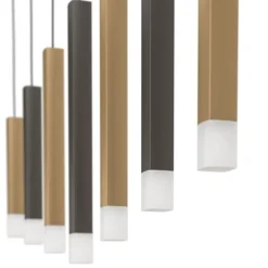 Lampadari Moderni-Eglo Estanterios lampadario led 21w 3000k moderno per tavolo soggiorno