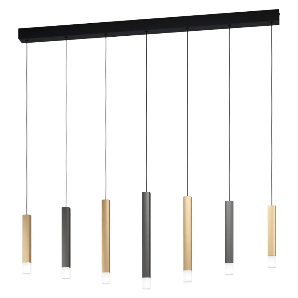 Lampadari Moderni-Eglo Estanterios lampadario led 21w 3000k moderno per tavolo soggiorno