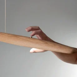 Lampadari Moderni-Fabas Luce ribot lampadario a sospensione in legno per tavolo sala da pranzo