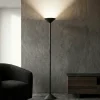 Lampade Da Terra-Fabas Luce tratto antracite piantana moderna led 2700k 3200k 4000k
