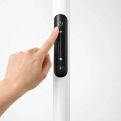 Lampade Da Terra-Fabas Luce tratto antracite piantana moderna led 2700k 3200k 4000k