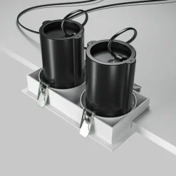 Faretti Da Incasso-Maytoni Faretti a cestello da incasso hidden bianco 2 luci led 20w 3000k 220v