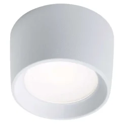 Faretti Da Esterno-Top Light Faretto a soffitto da esterno pisa bianco tondo
