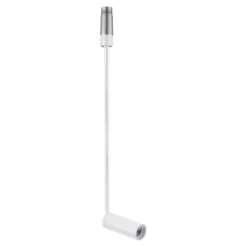 Faretti Da Incasso-Selezionato da Mazzolaluce Faretto a sospensione h40cm spoty bianco da incasso led 7w 3000k cri90