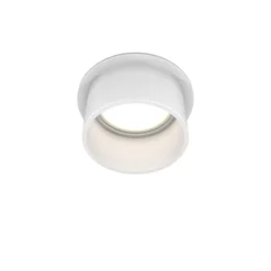 Faretti Da Incasso-Maytoni Faretto bianco da incasso a soffitto rotondo reif