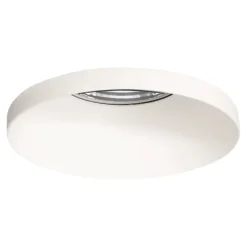 Faretti Da Incasso-Selezionato da Mazzolaluce Faretto bianco da incasso rotondo in metallo per soffitto