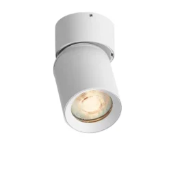 Faretti Da Soffitto-Selezionato da Mazzolaluce Faretto bianco da soffitto orientabile moderno