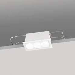 Faretti Da Incasso-IsyLuce Faretto bianco exacta da incasso led 4w 4000k